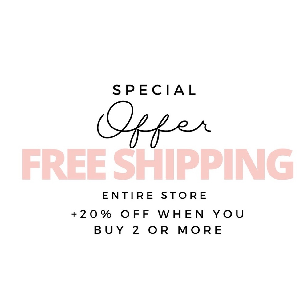 Special Offer Free Shipping Poster